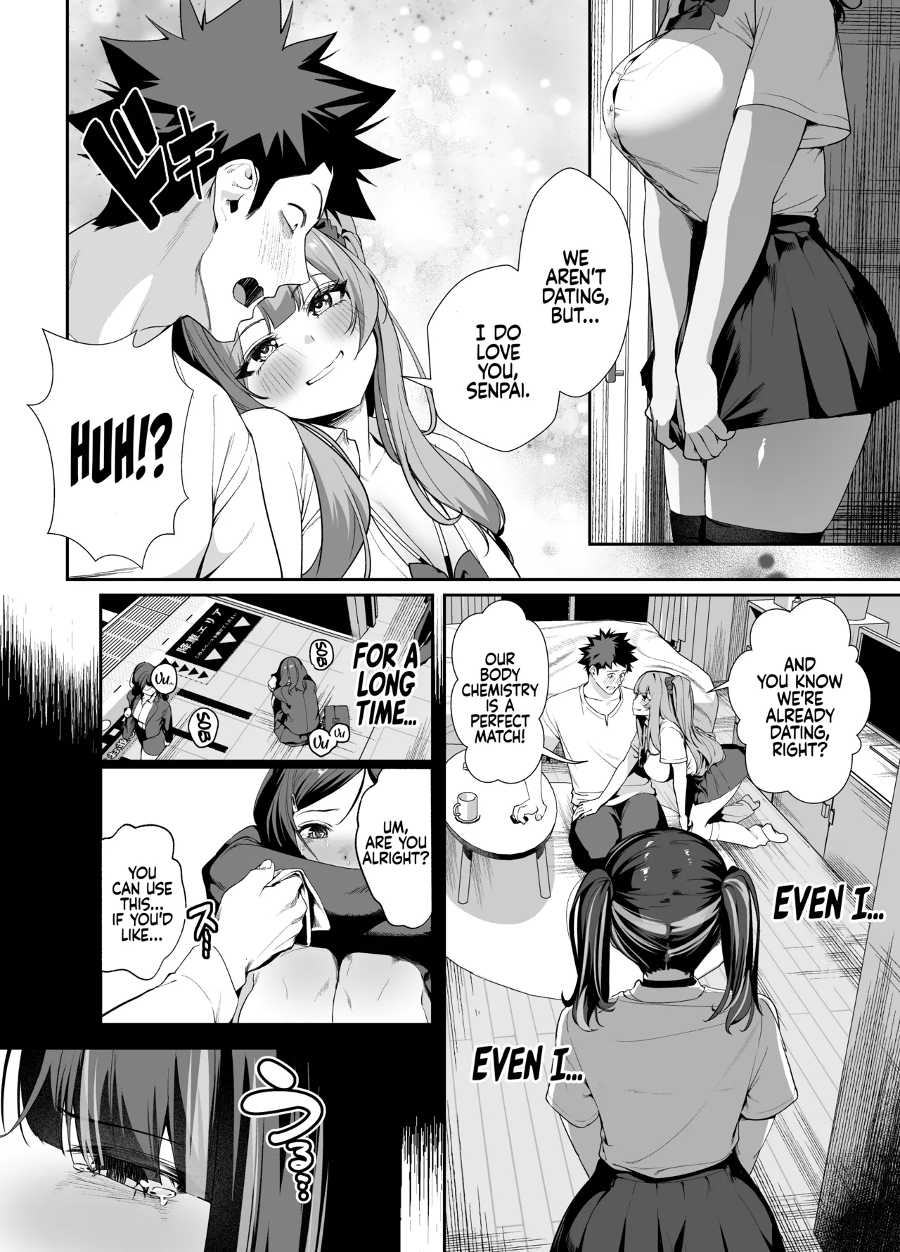 Hentai Manga Comic-Can We stay at your Place Tonight Senpai? 2-Read-19